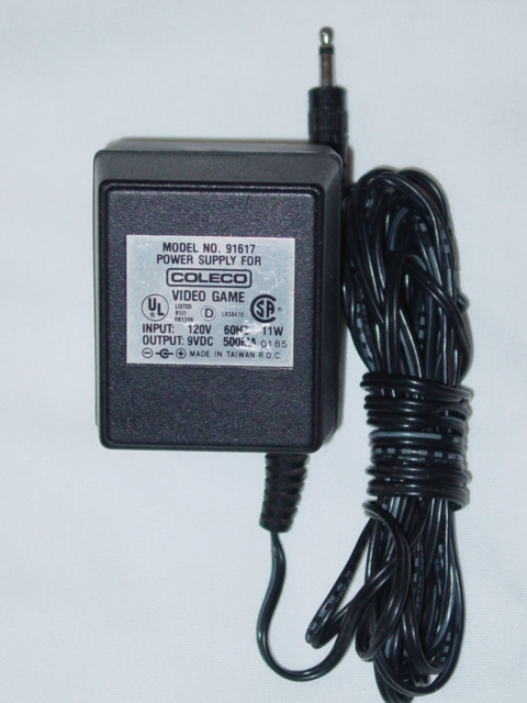 NEW Coleco 91617 AC Adapter 9V 500mA